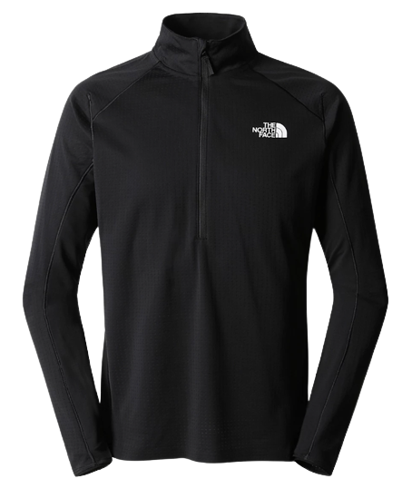 TEE SHIRT ML SUMMIT CREVASSE 1/2 ZIP HOMME THE NORTH FACE