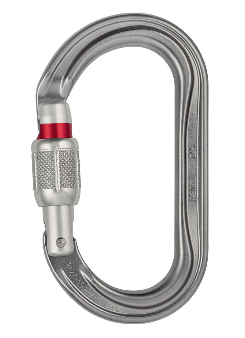 MOUSQUETON OK SCREW LOCK PETZL