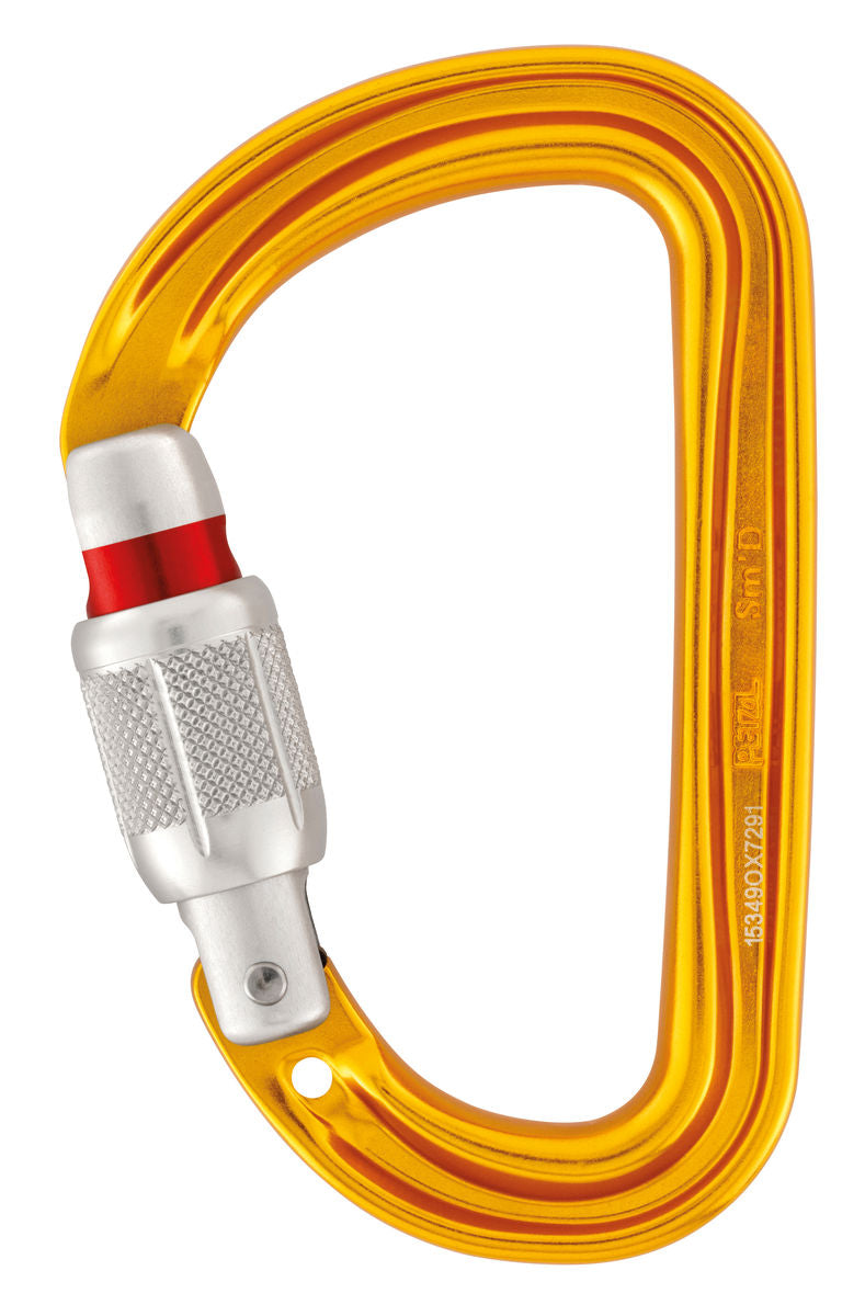 MOUSQUETON SM'D SCREW LOCK PETZL