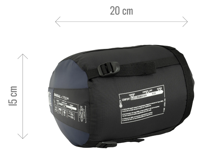 SAC DE COUCHAGE BAIKAL 750 FEMME MILLET