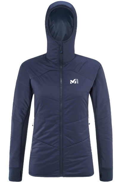 VESTE WHITE PRIMALOFT HOODIE FEMME MILLET