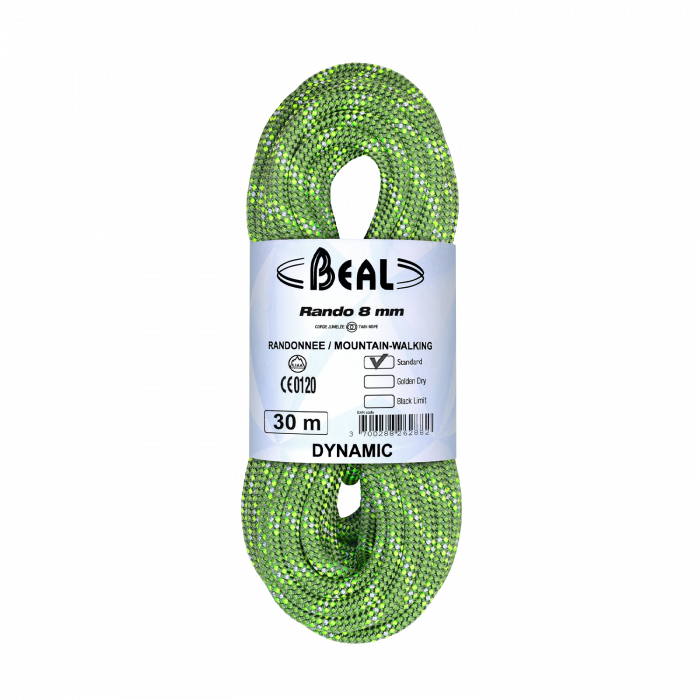 CORDE RANDO 8 MM X 20 M BEAL