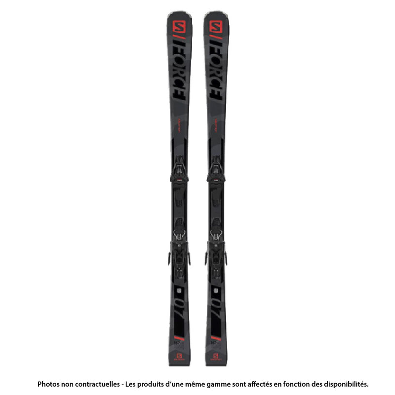 Skis Noirs Homme